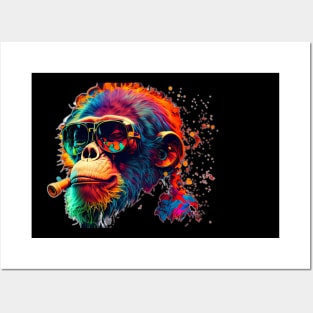 Primate Drip Posters and Art